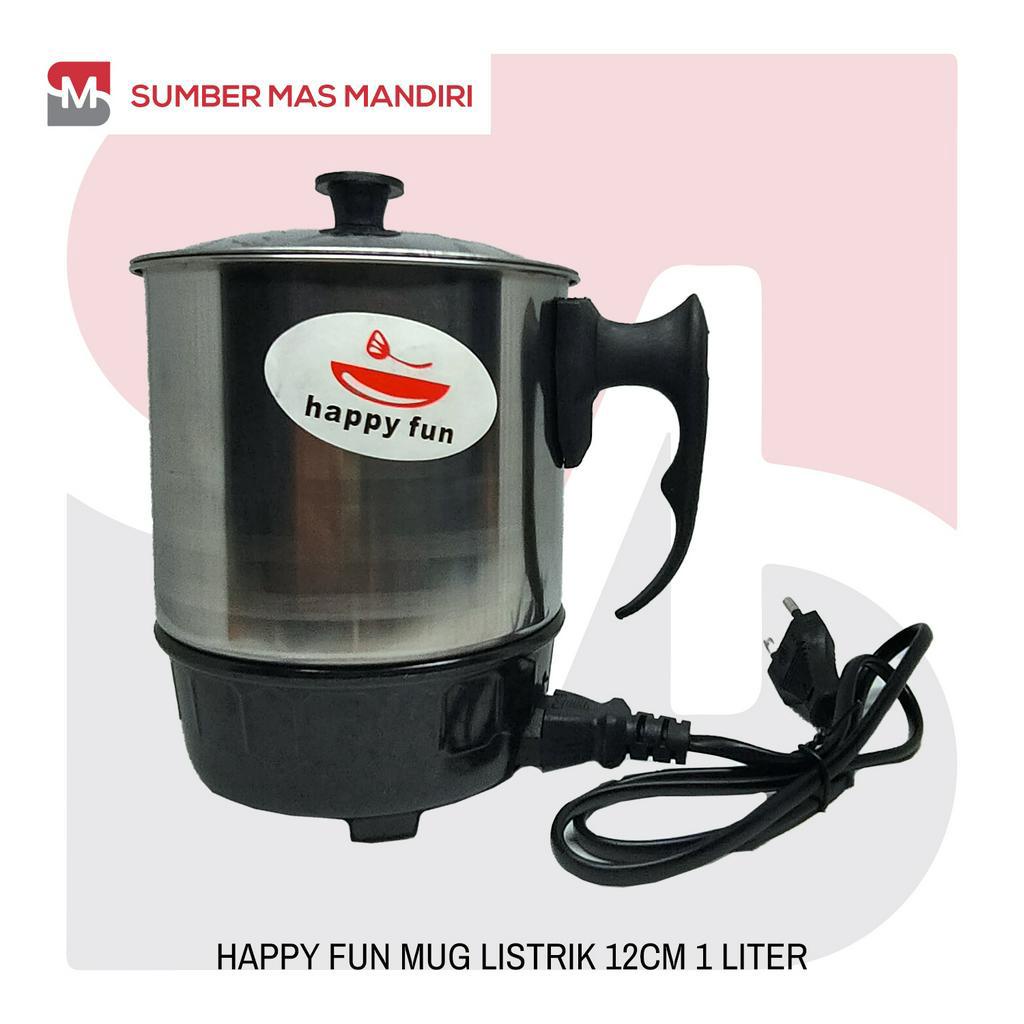 MUG ELEKTRIK HAPPY FUN / MUG STAINLESS ELEKTRIK