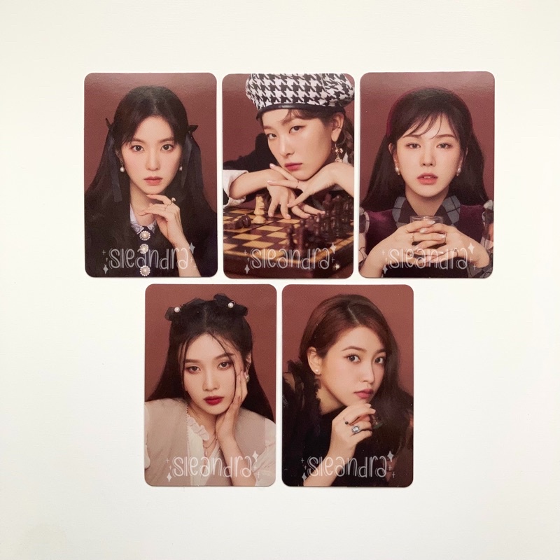 2022 season’s greetings red velvet irene seulgi wendy joy yeri preorder benefit pob photocard pc web