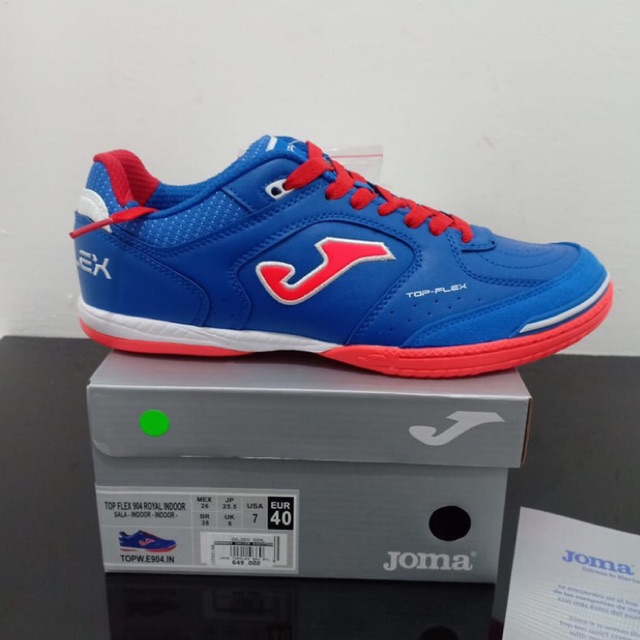 SEPATU FUTSAL - JOMA TOP FLEX 904 ROYAL