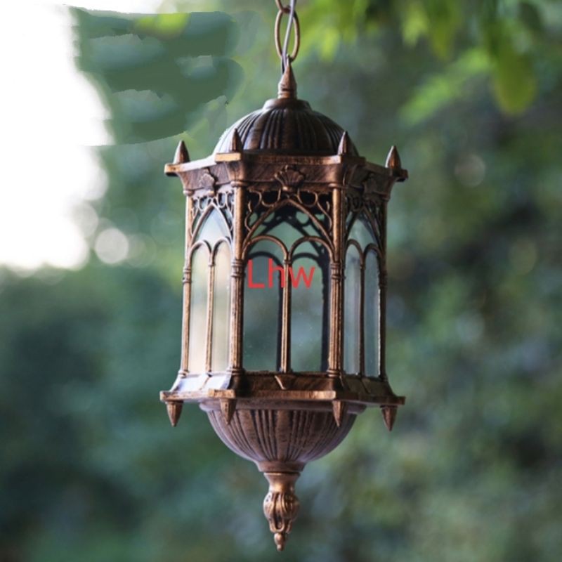 Lampu hias gantung klasik outdoor indoor 1000 dekorasi teras,cafe