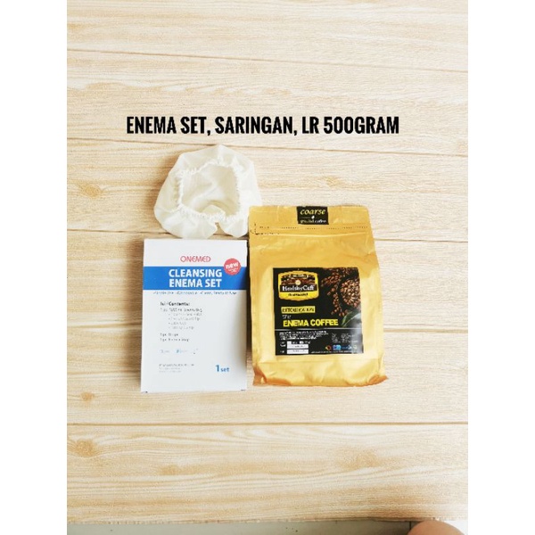 Enema Set Saringan Kopi Enema LR 500gram Organik