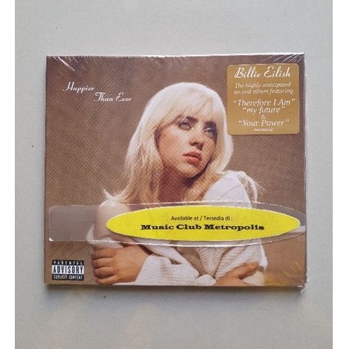 CD BILLIE EILISH - HAPPIER THAN EVER