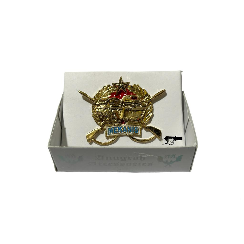 Brevet wing pin mekanis tni ad