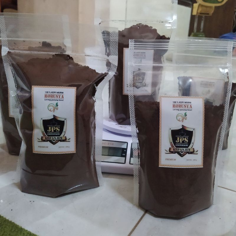 

kopi murni Robusta premium gunung Kawi