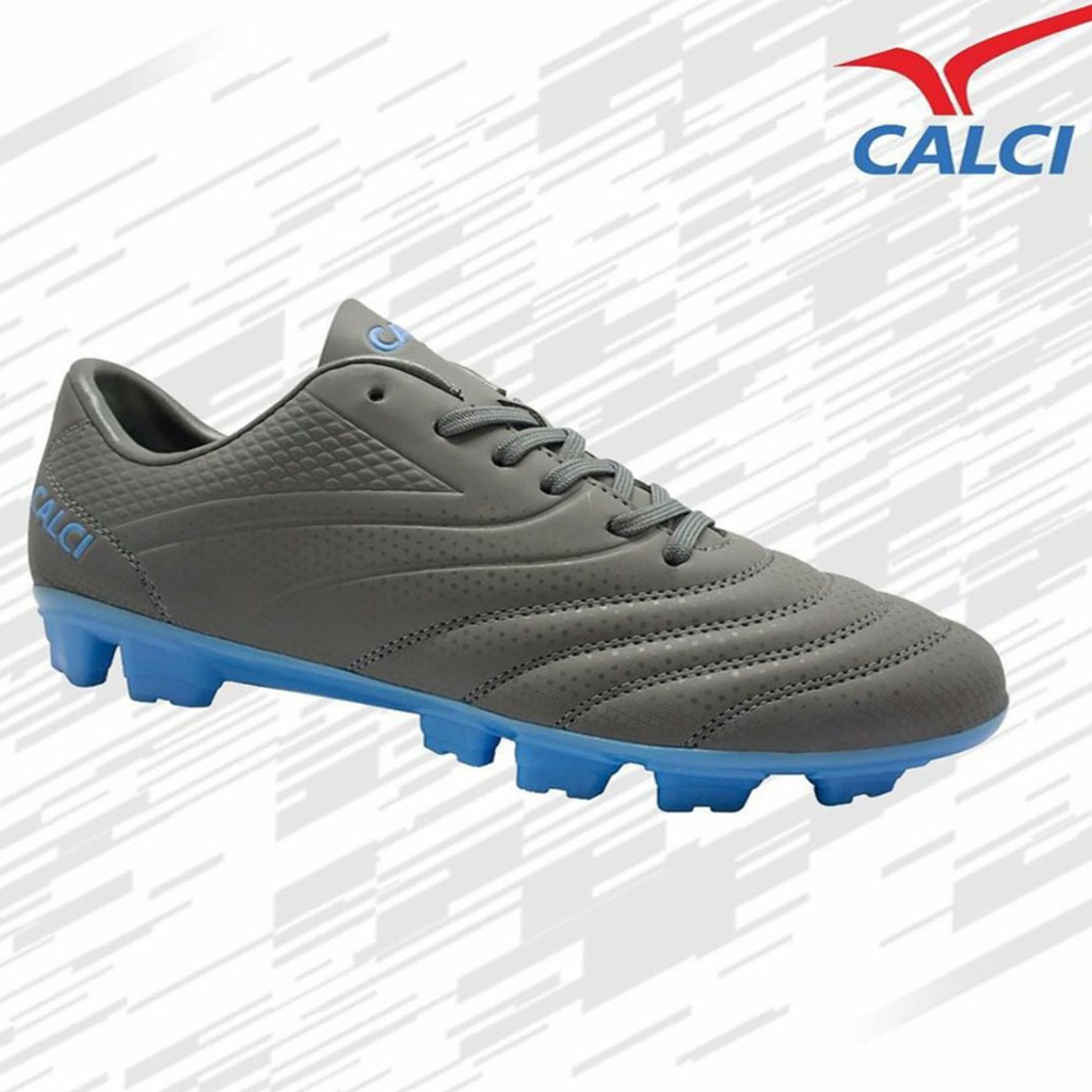 Calci Sepatu Bola Soccer Atom SC - Misty Grey Blue