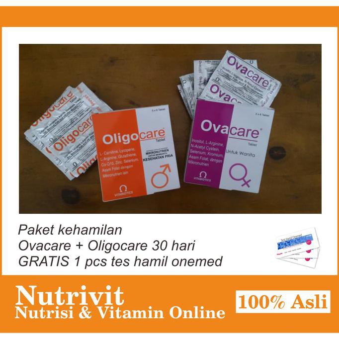 DISKON  PAKET OLIGOCARE DAN OVACARE 30 HARI