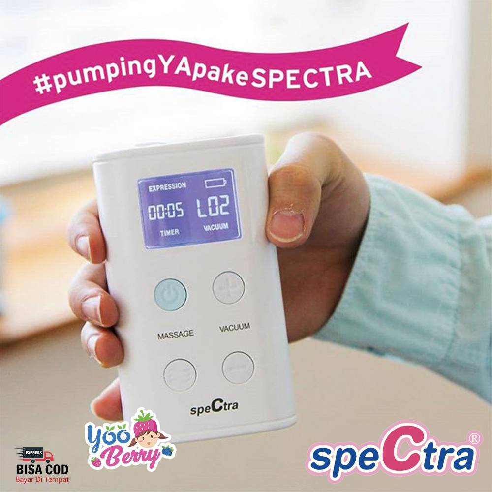 Spectra 9+ Pompa ASI Double Electric Breastpump Free Botol 9 Plus Garansi Resmi New Motor Berry Mart