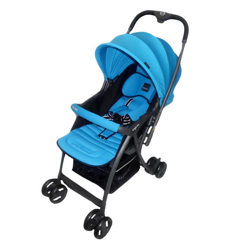 HARGA PROMO Kereta Dorong Bayi Stroller BabyElle S606 Citilite 2 Blue