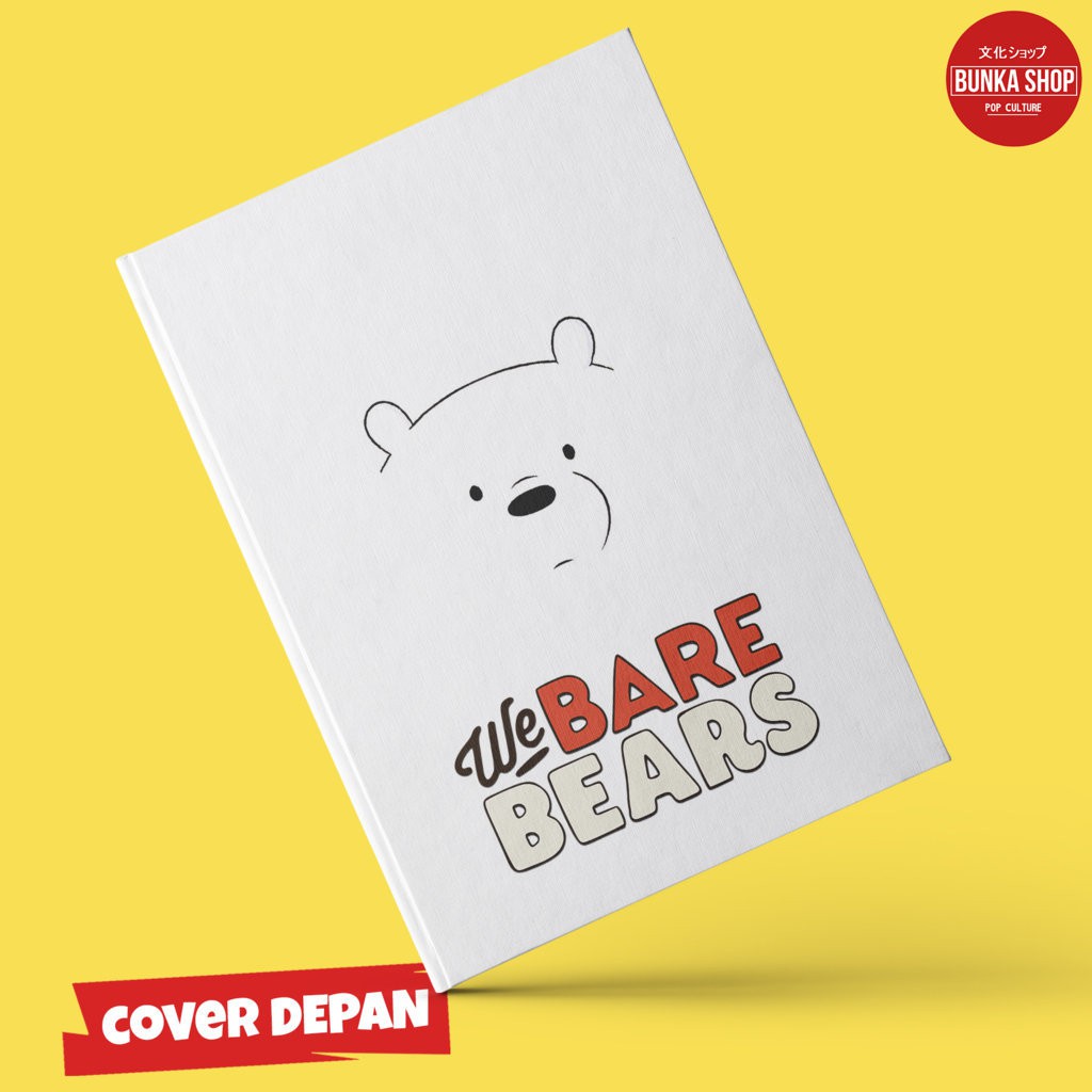 

Note Book Film We Bare Bears Ice Bear Hardcover A5 Buku Tulis Catatan Murah Jurnal Agenda Planner
