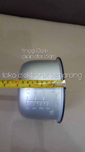 PANCI MAGICCOM TEFLON ANTI LENGKET COSMOS KECIL CRJ 101 1001 0.6 L LITER TEFLON RICE COOKER ORI MINI