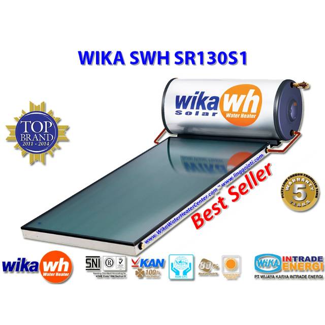 PEMANAS AIR TENAGA SURYA - SWH SR130S1 SOLAR WATER HEATER ...