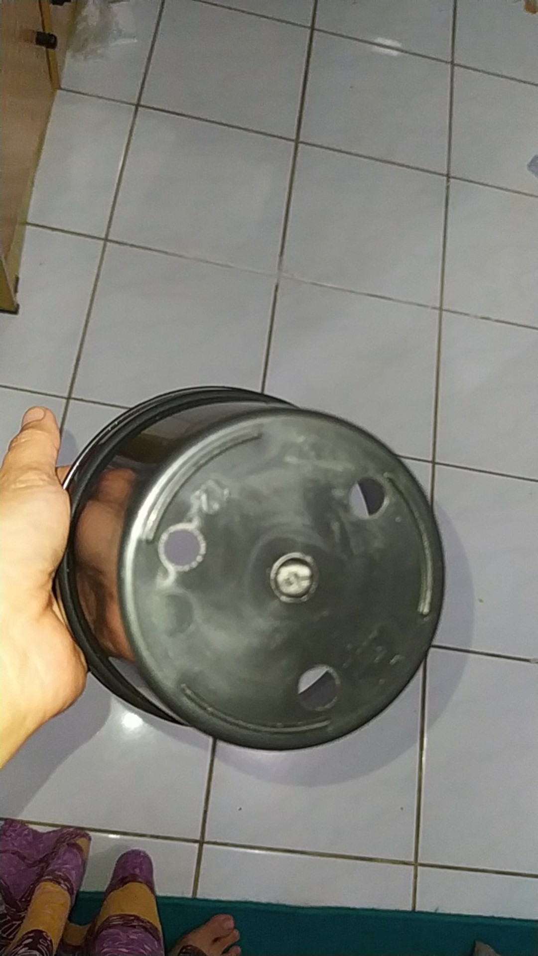 12 Cm Pot Plastik Hitam Gmp