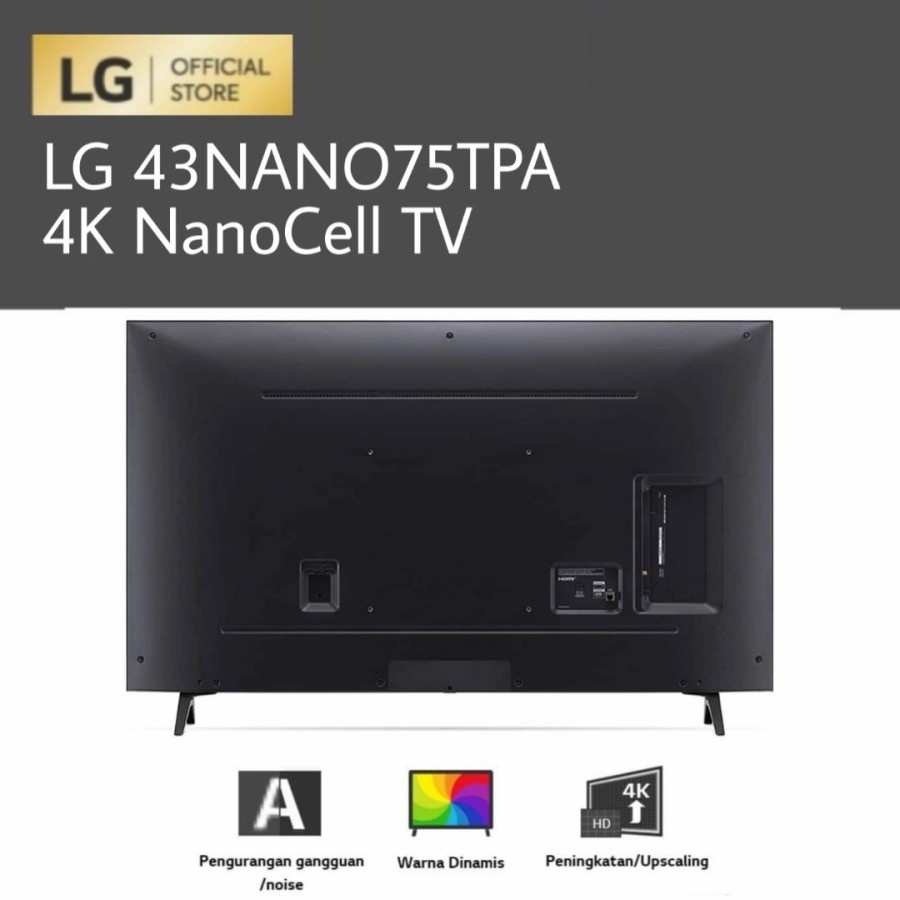 LG 43NANO75TPA 4K NanoCell TV