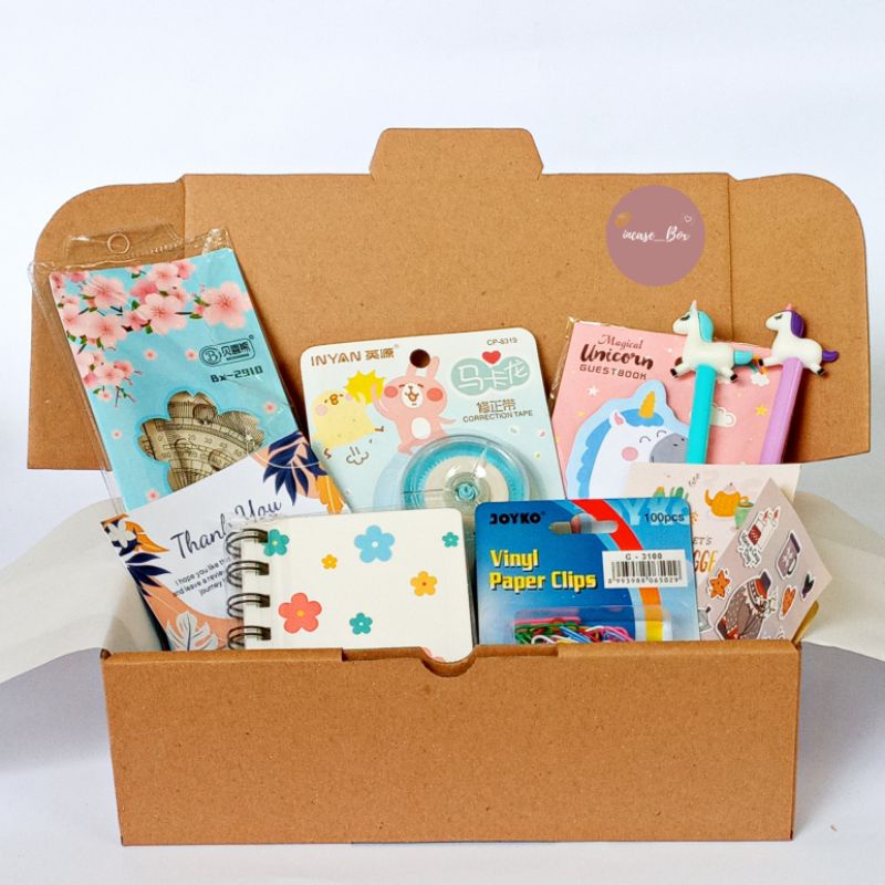 

incase_Box / New Series / Hampers Stationery / Hampers Alat Tulis / Hampers Graduation