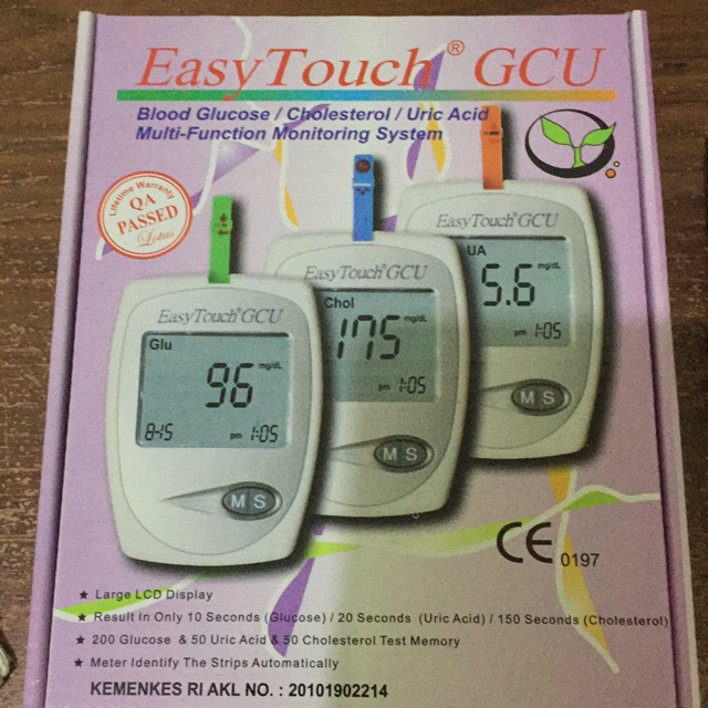 alat easy touch gcu