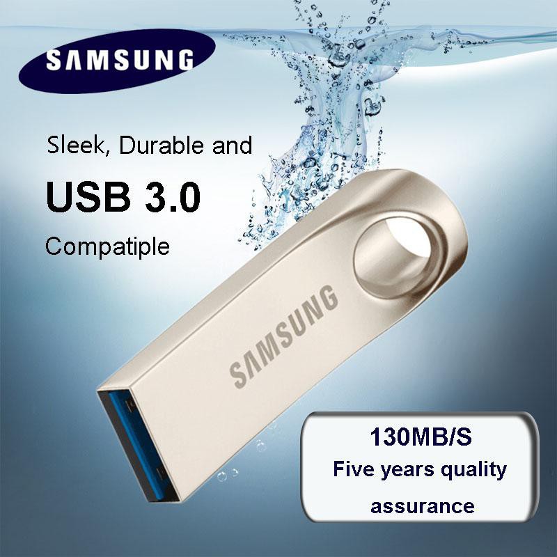 【100% ORI】Samsung Flashdisk U Disk USB 3.0 Flash Drive 64/128/256/512G/1T/2TB High Speed Reading