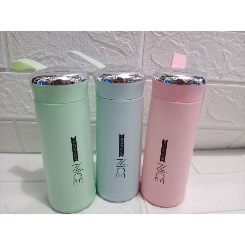 Botol Nice Tumbler Botol Minum Kaca Nice Bottle 400ml Souvenir