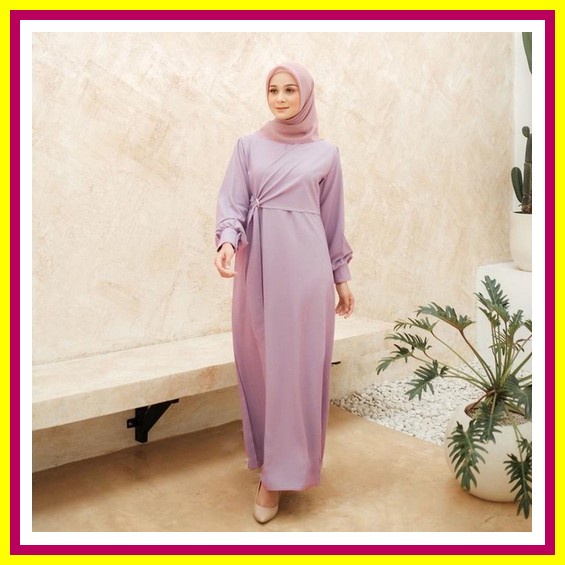 Gamis Maxy Dress Wanita Bisa Cod Muslim Pakaian Muslim Terbaru 2022 Premium Murah Baju Gamis Kekinia