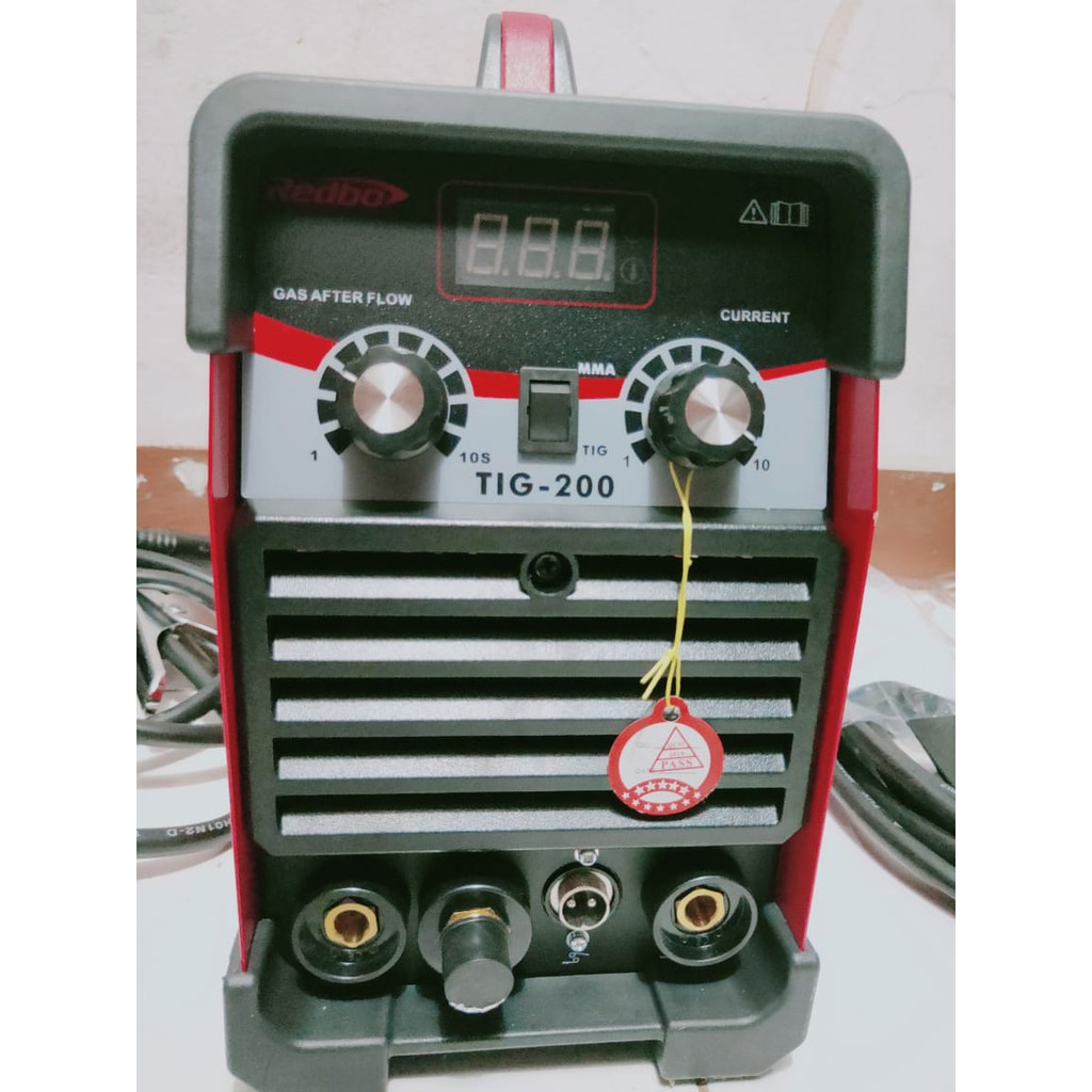 MESIN LAS ARGON REDBO TIG 200 A MESIN LAS INVERTER TRAFO LAS ARGON