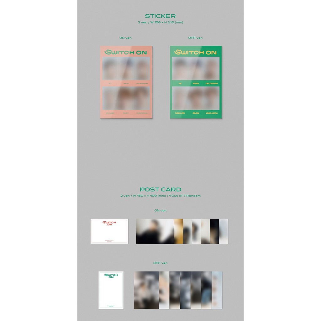 (Online Benefits) ASTRO 8th mini album SWITCH ON