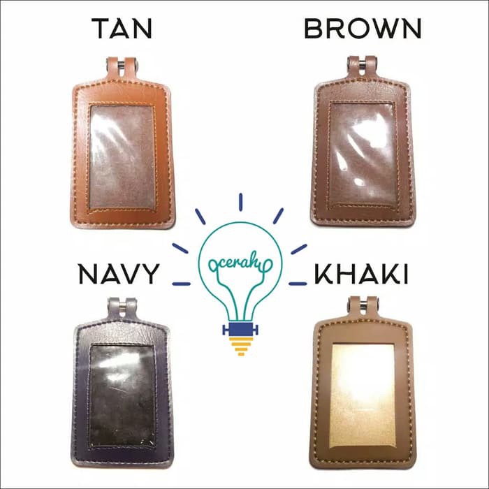 

Jual ID Card Holder Besi Kait 1 Slot Free Customized Faux Leather Terlaris Hijau terakhir