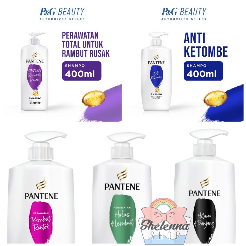 Pantene Anti ketombe, Hair Fall, Anti Lepek 400ml