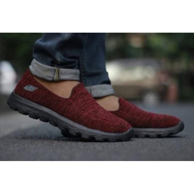 [KODE 7822] sepatu Sketchers  slip on sketchers pria grade ori