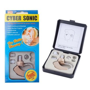 HEARING AID CYBER SONIC / ALAT BANTU DENGAR CYBER SONIC BTE HEARING AID PENDENGAR KUPING TELINGA