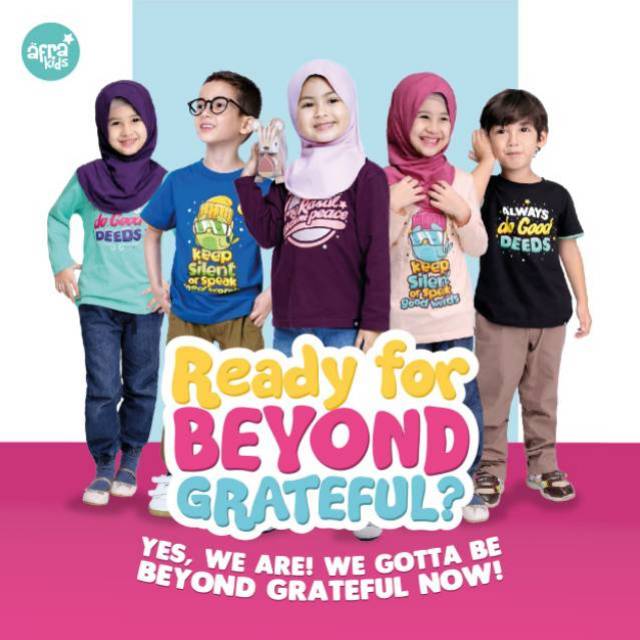 Kaos Afrakids Anak muslim design baru