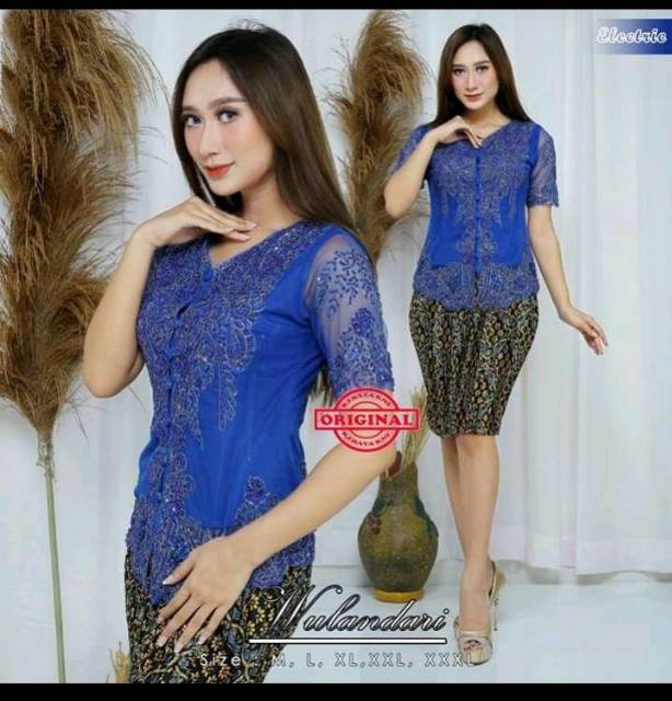 Kebaya tulle payet - kebaya lengan pendek - kebaya furing wulandari terbaru kebaya natalia // Kebaya Natalia Terbaru // Kebaya Payet Premium // Kebaya Natal