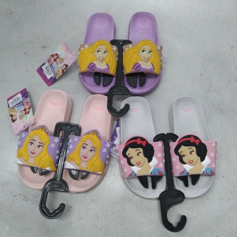 Sandal Zandilac Anak Cewek Perempuan Slip On Selop Disney Princess CH420028WT