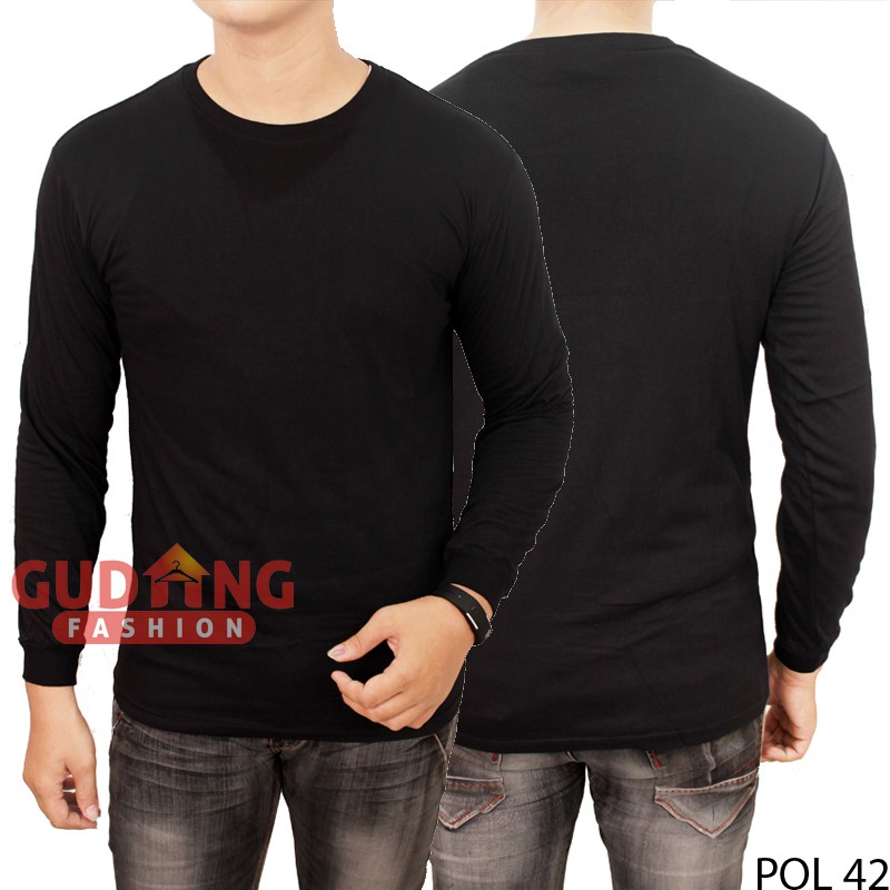 Kaos Polos Panjang O-Neck POL 42