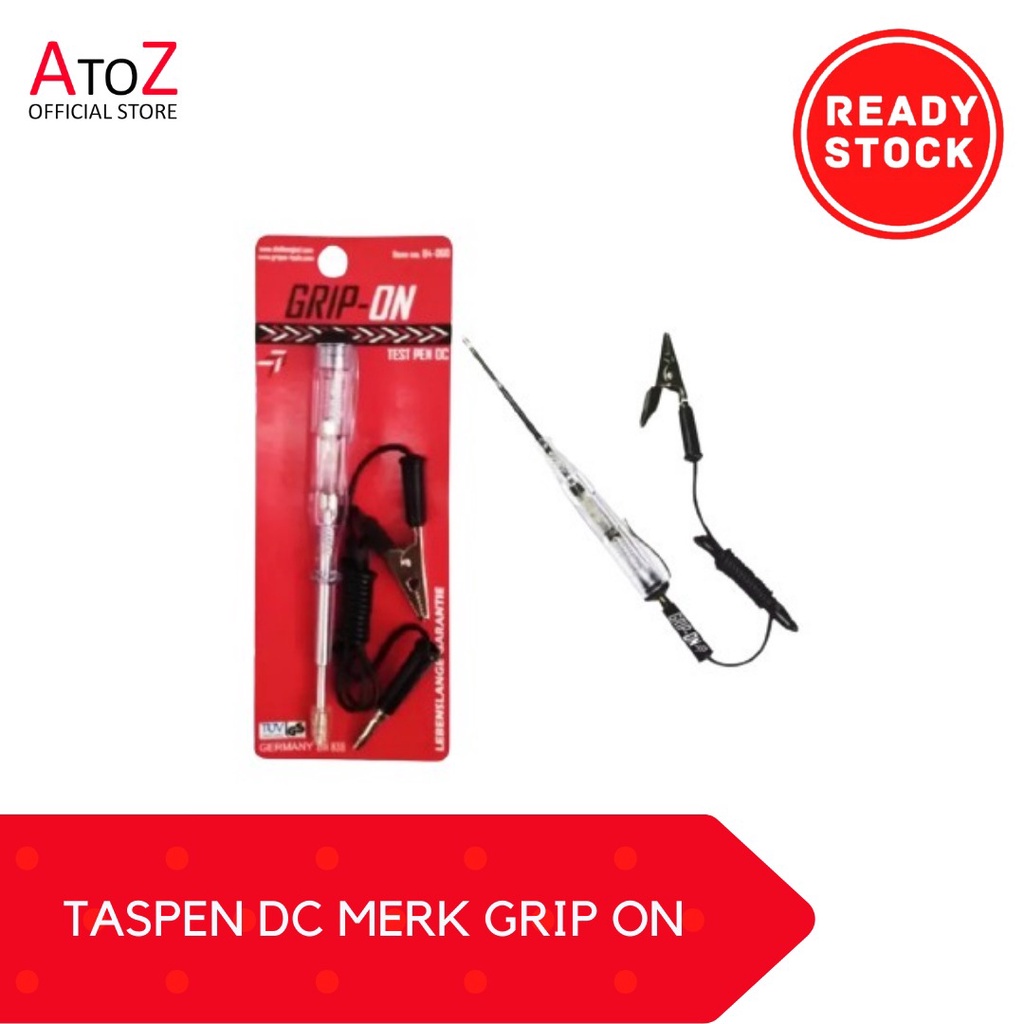 TASPEN DC MERK GRIP ON/TEST PEN DC GRIP ON/TEST PEN/Test Pen Mobil Accu Baterai
