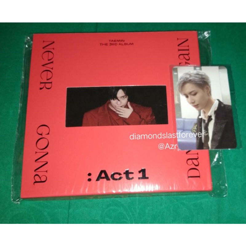 [Unsealed] TAEMIN - NGDA : ACT 1 Album {Suspect Ver.}