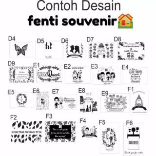  Tas  pouch sablon souvenir  pernikahan dan acara  lainnya 