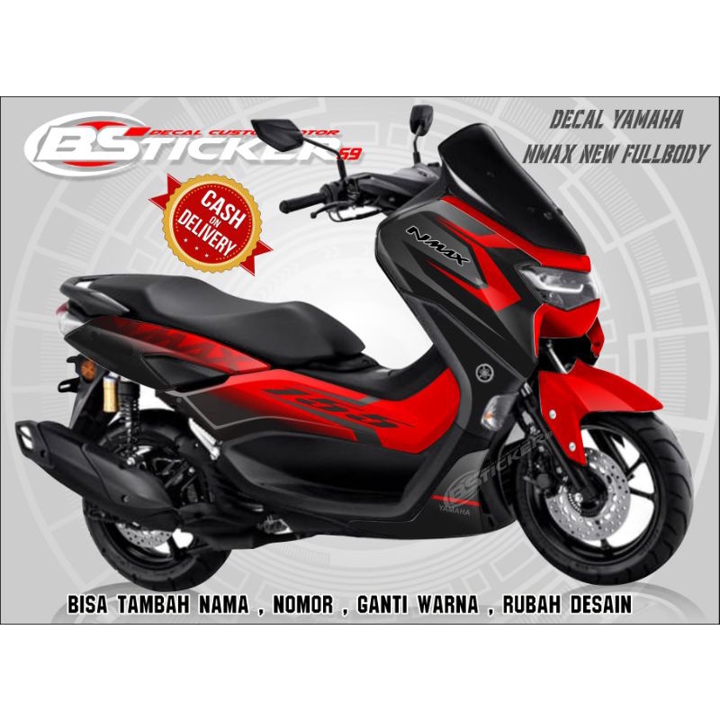 Decal Stiker Motor Decal Nmax 2020 2021 2022 modifikasi variasi aksesoris