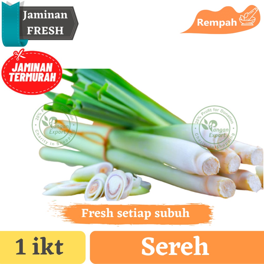 

Sereh Lemongrass Premium / Buah Bumbu Sayur Masak by Pangan Export