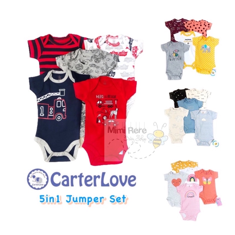 CarterLove 5in1 Jumper Set | Bodysuit Jumper isi 5 (Part1)