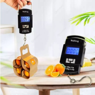 ALAT TIMBANG PENIMBANG TIMBANGAN GANTUNG DIGITAL ELECTRONIC SCALE PORTABLE MINI SERBAGUNA 50KG VA234