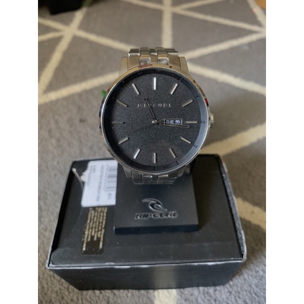 Jam tangan Ripcurl detroit A3041 gunmetal silver sss