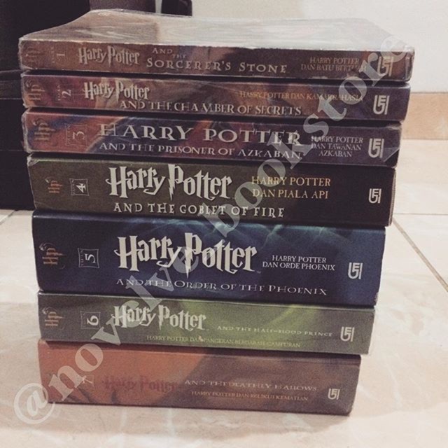 Harry Potter 1-7 Full Set Novel Terjemahan