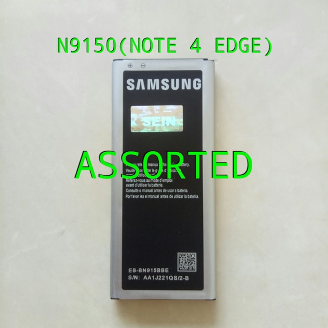 BATERAI ORI 100% SAMSUNG N9150 NOTE 4 EDGE