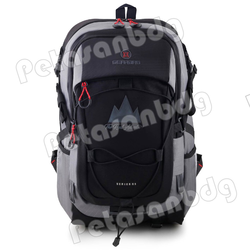 PTS Tas Ransel Gear Bag 13089 - The Real Adventure .PTS Laptop Backpack 13089 + FREE Raincover