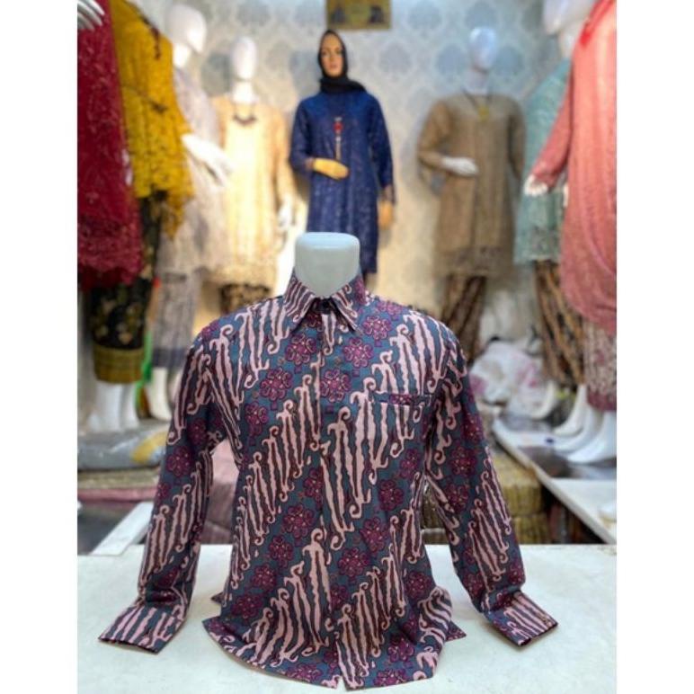 Couple Kebaya Aurora Selendang Set Kemeja Batik Modern / Couple Aurora Selendang Keluarga / Aurora S