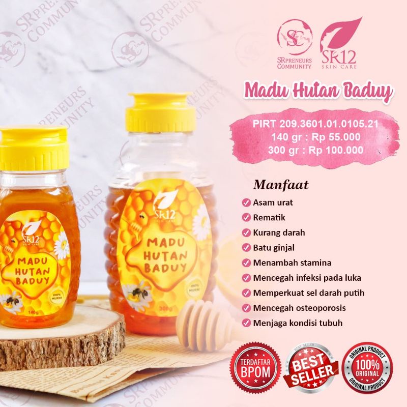 

MADU HUTAN BADUY SR12 / 100% MADU MURNI