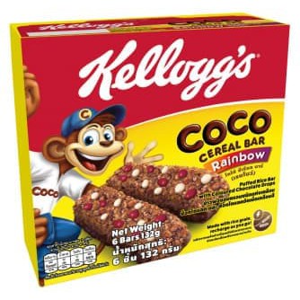

#HANDCARRY Kellogg's Coco Rainbow Cereal Bar 6s - UFOHCR1526