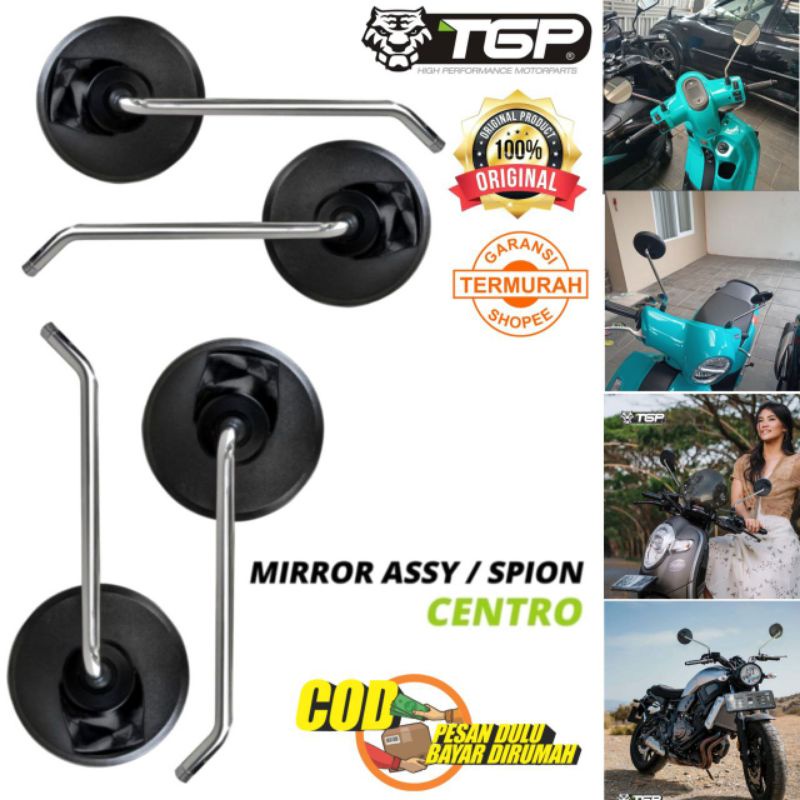 spion TGP  Scoopy C70 Yamaha fazzio Fino kaca cembung Centro