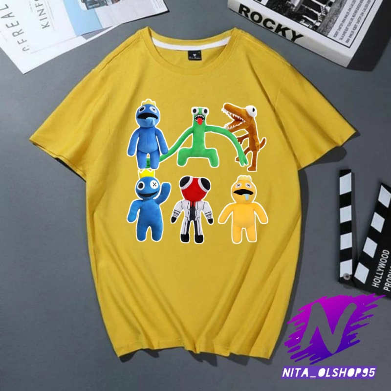 BAJU ANAK RAINBOW FRIENDS kaos anak rainbow friends game