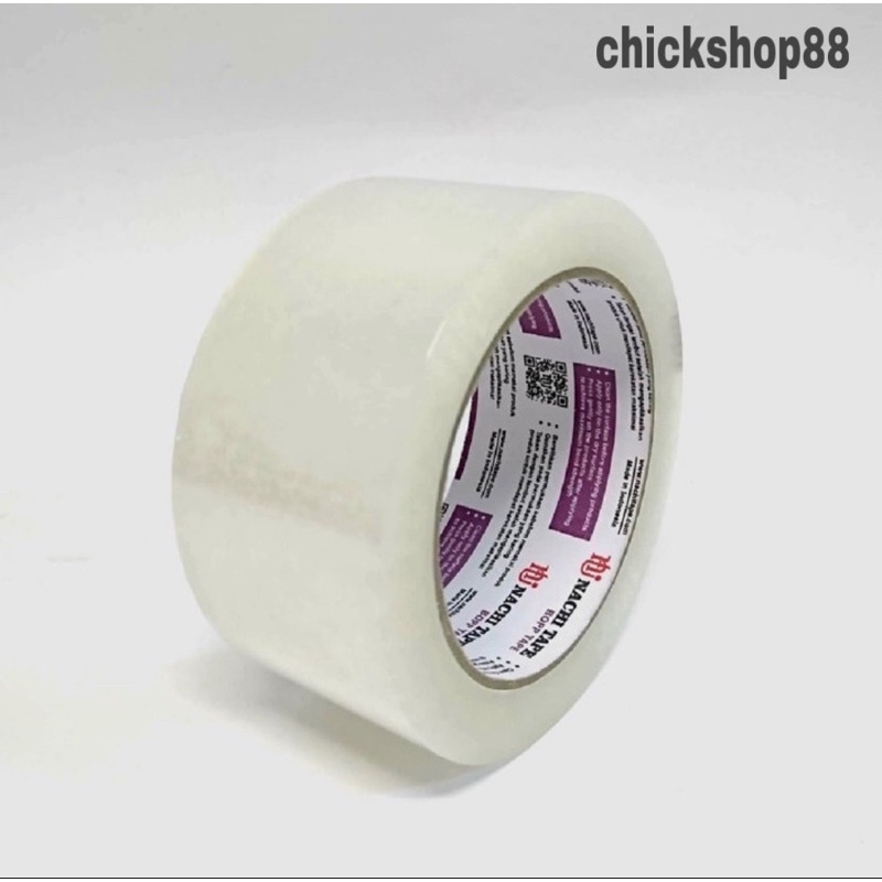 

Lakban bening nachi tape 48mm x 90yard - High Quality