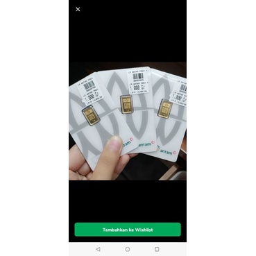 Logam Mulia Antam 1 Gram